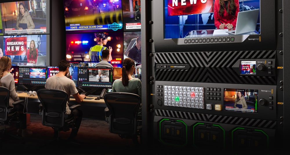 ATEM 4 M/E Constellation IP Plus – Převod formátu na každém vstupu