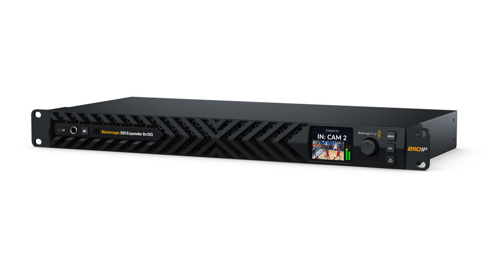 Blackmagic SDI Expander 8x12G v rackovém provedení