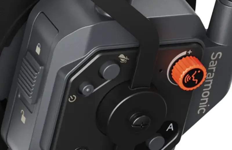 Saramonic WiTalk9 X-SRH – Ovládání jednou rukou