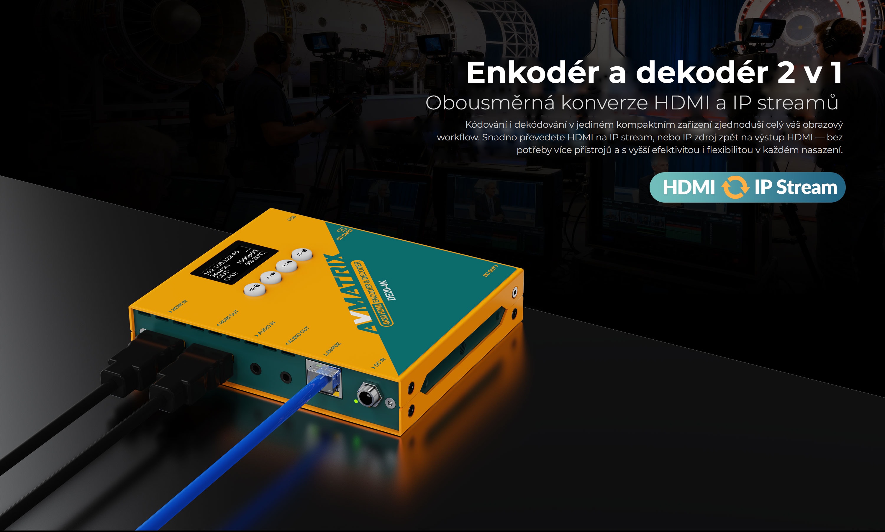 AVMatrix 4K HDMI Encoder & Decoder