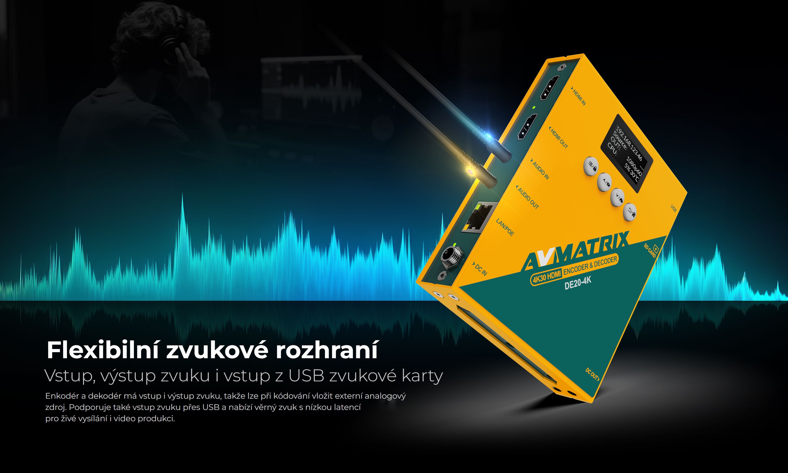 AVMatrix 4K HDMI Encoder & Decoder
