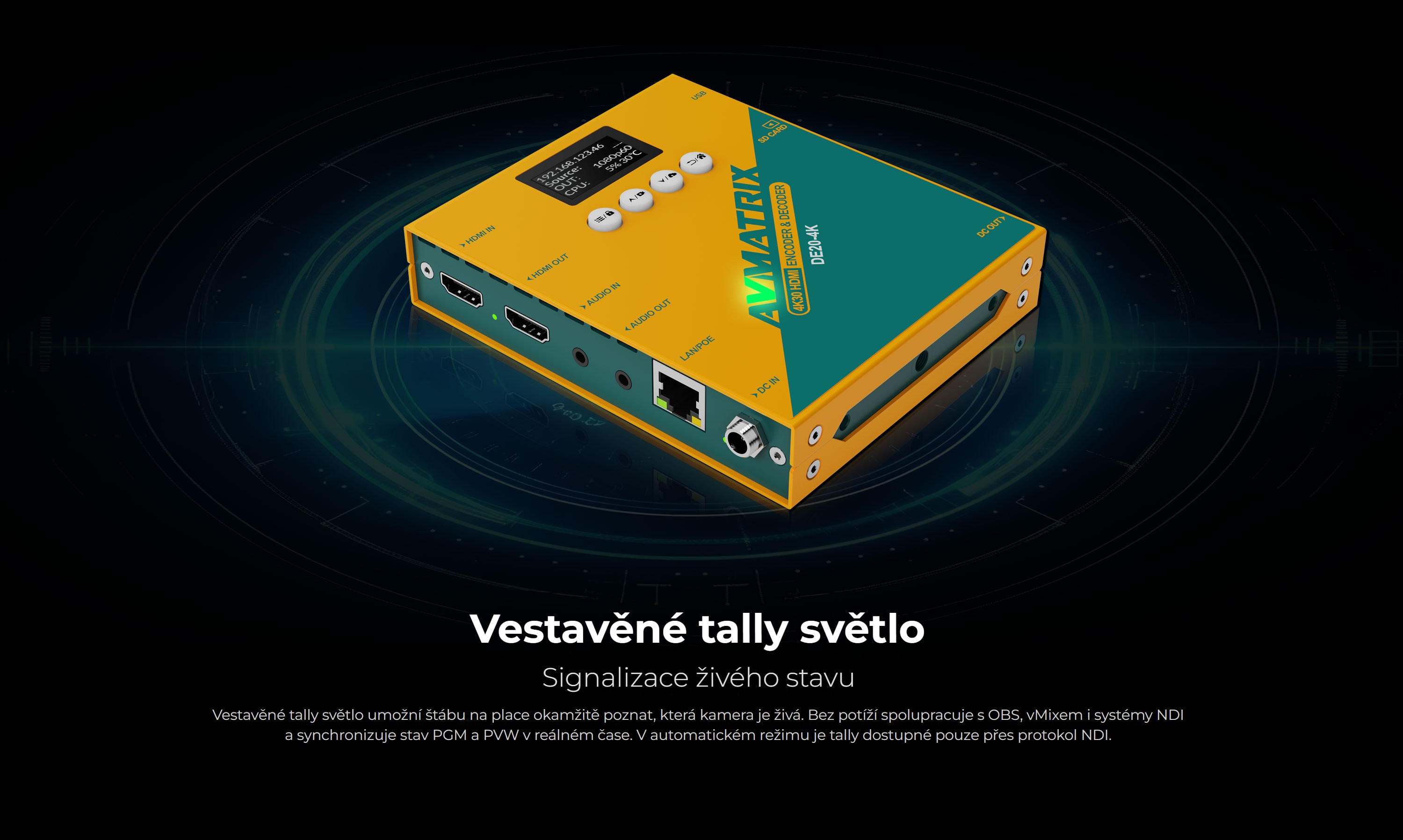 AVMatrix 4K HDMI Encoder & Decoder