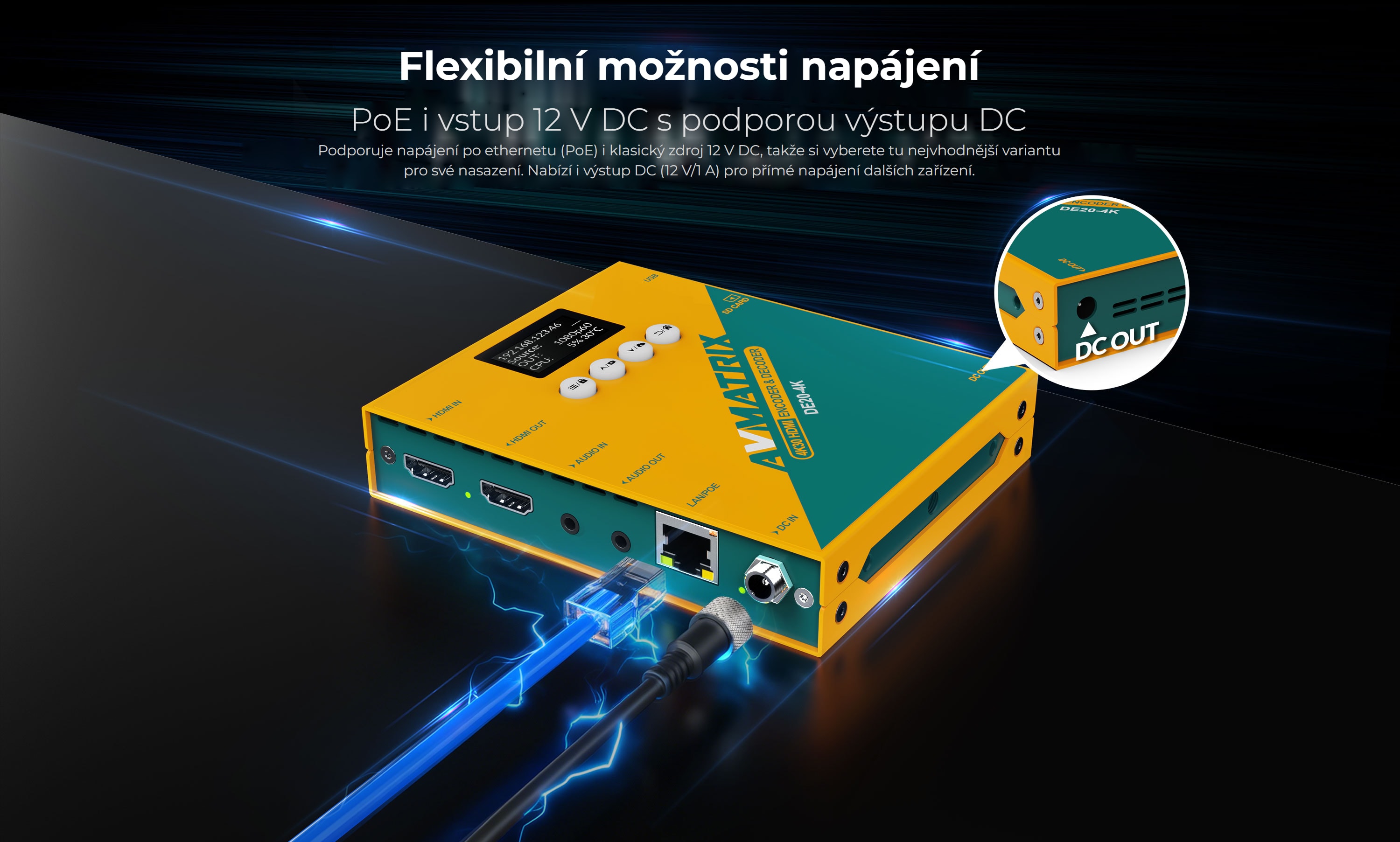 AVMatrix 4K HDMI Encoder & Decoder