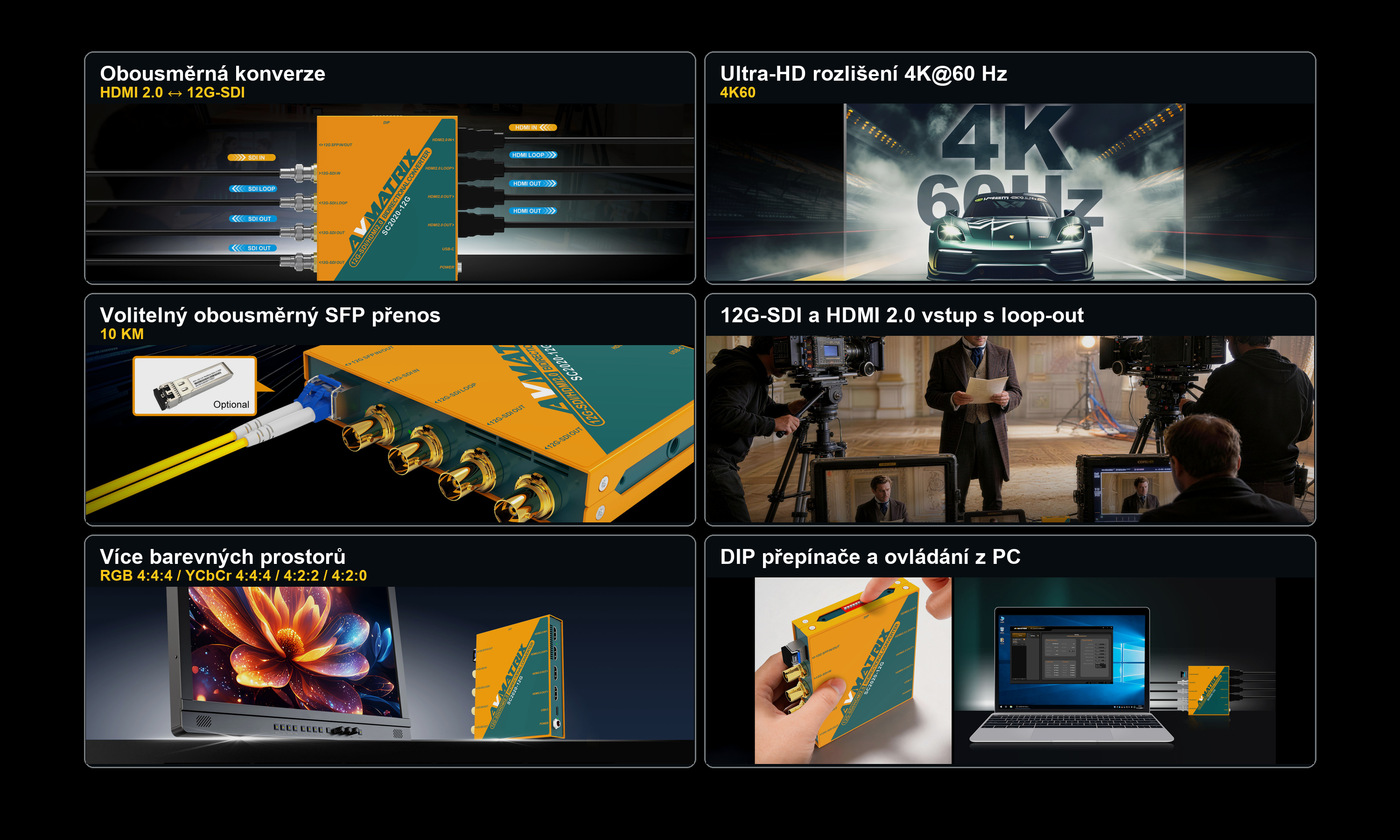 AVMATRIX SC2020-12G
