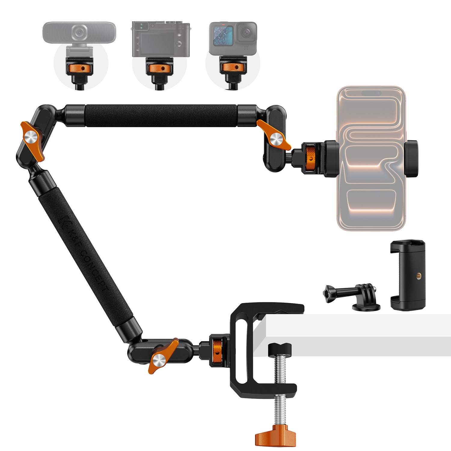 K&F Concept stolní kit s 22″ magic armem