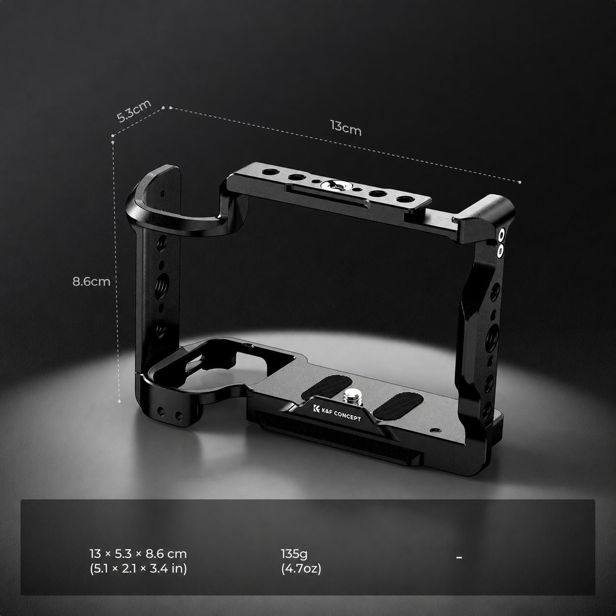 Rozměry klece K&F Concept KF31.242