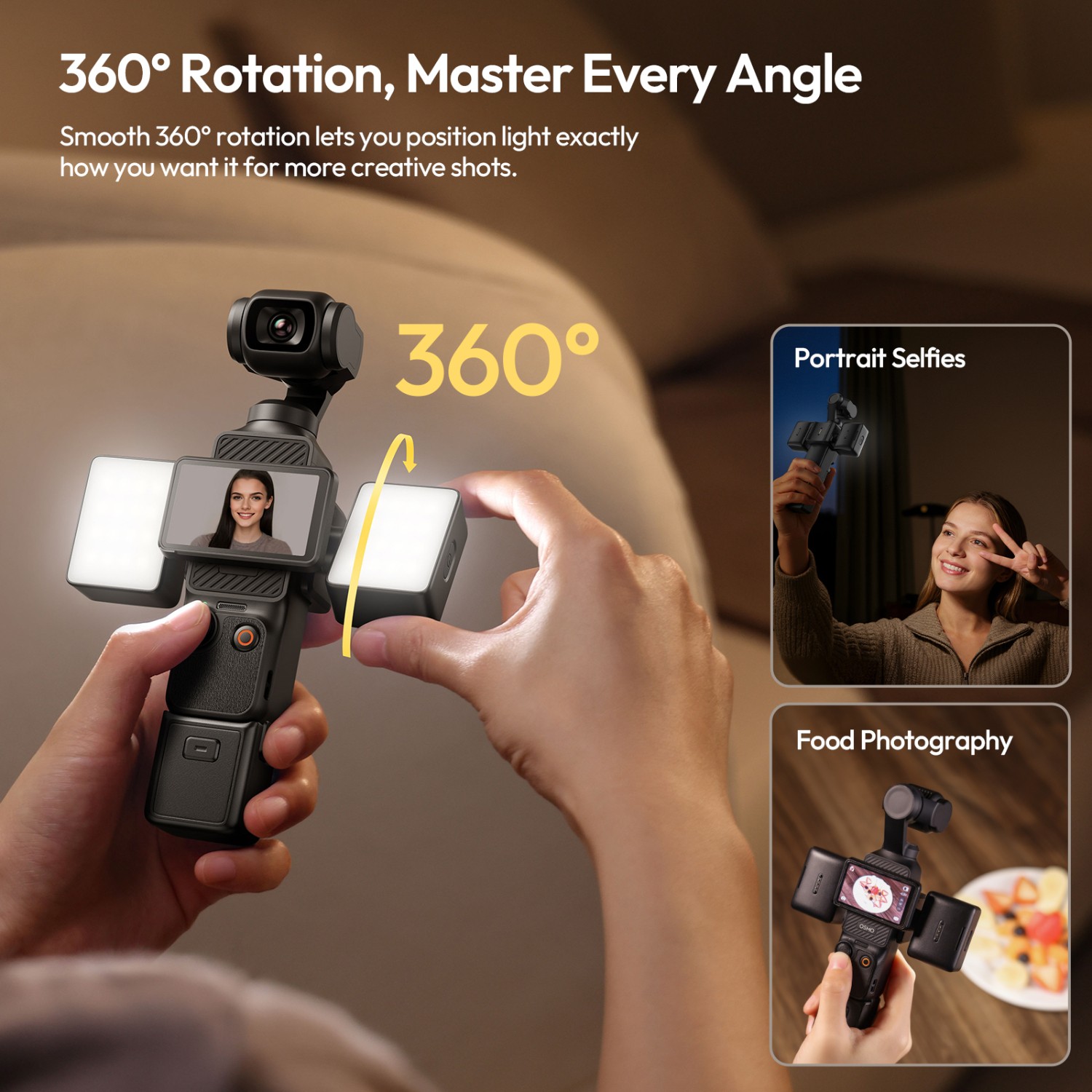 Ulanzi LM06 – dual magnetic fill lights