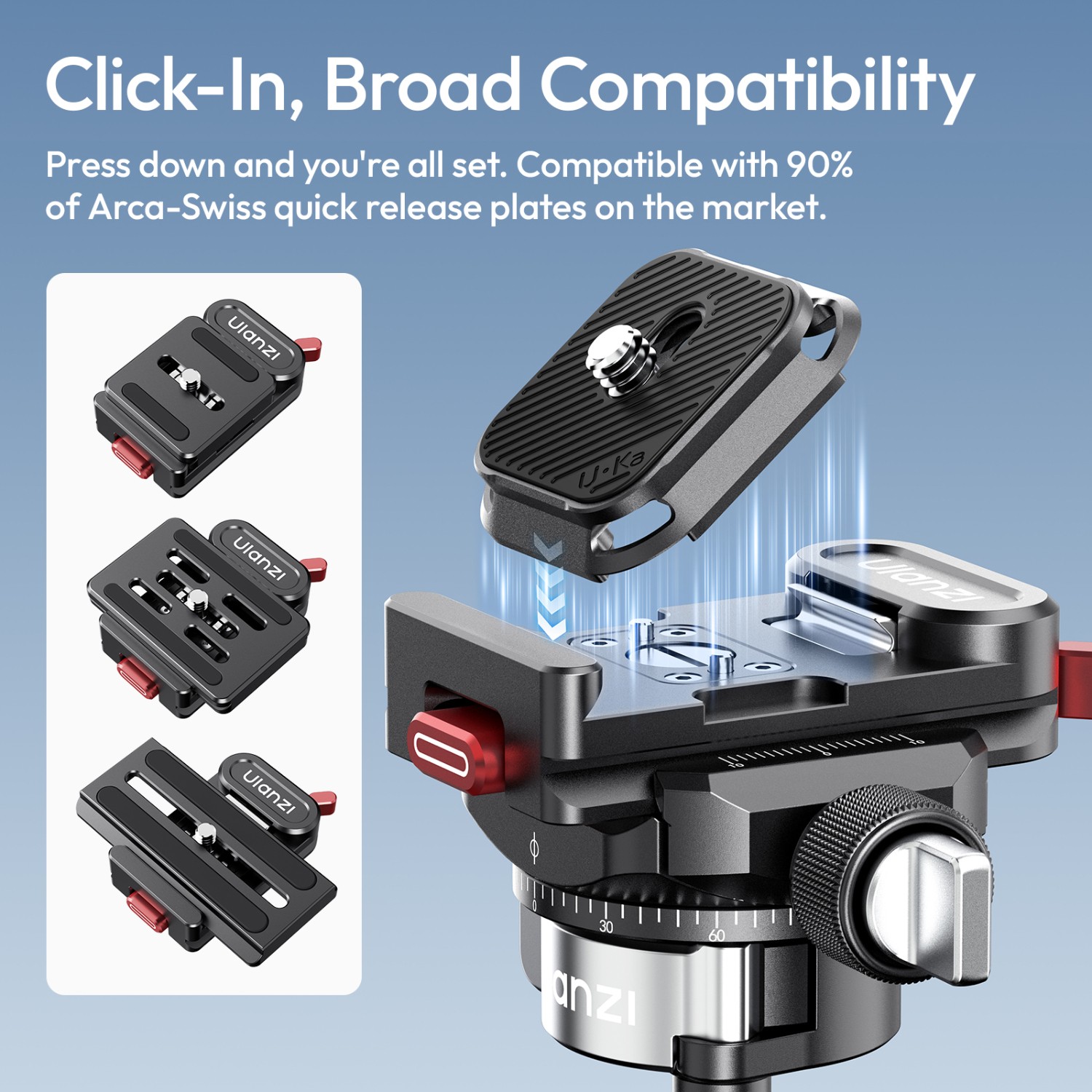Ulanzi UKA12 UKA Pro Quick Release Kit
