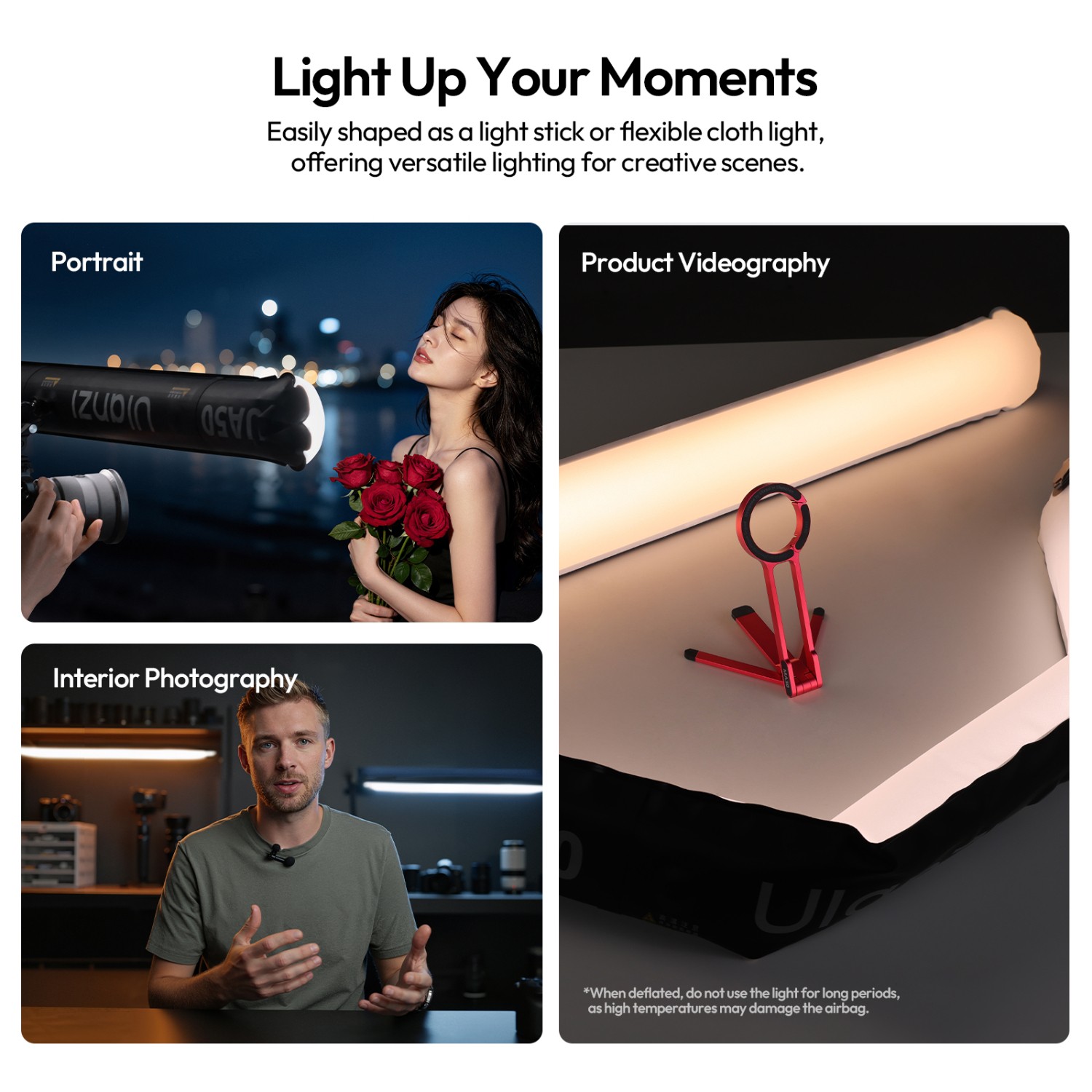 Ulanzi UA50 – inflatable bi-color light
