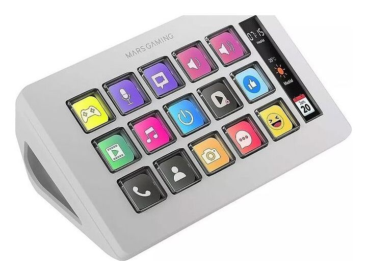 Mars Gaming MSD-ONE – Rozšířený LCD displej