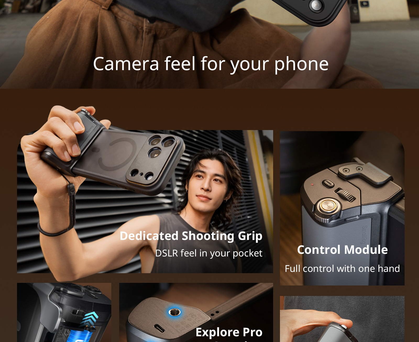 SmallRig 5554 FilMov grip kit infographic 2