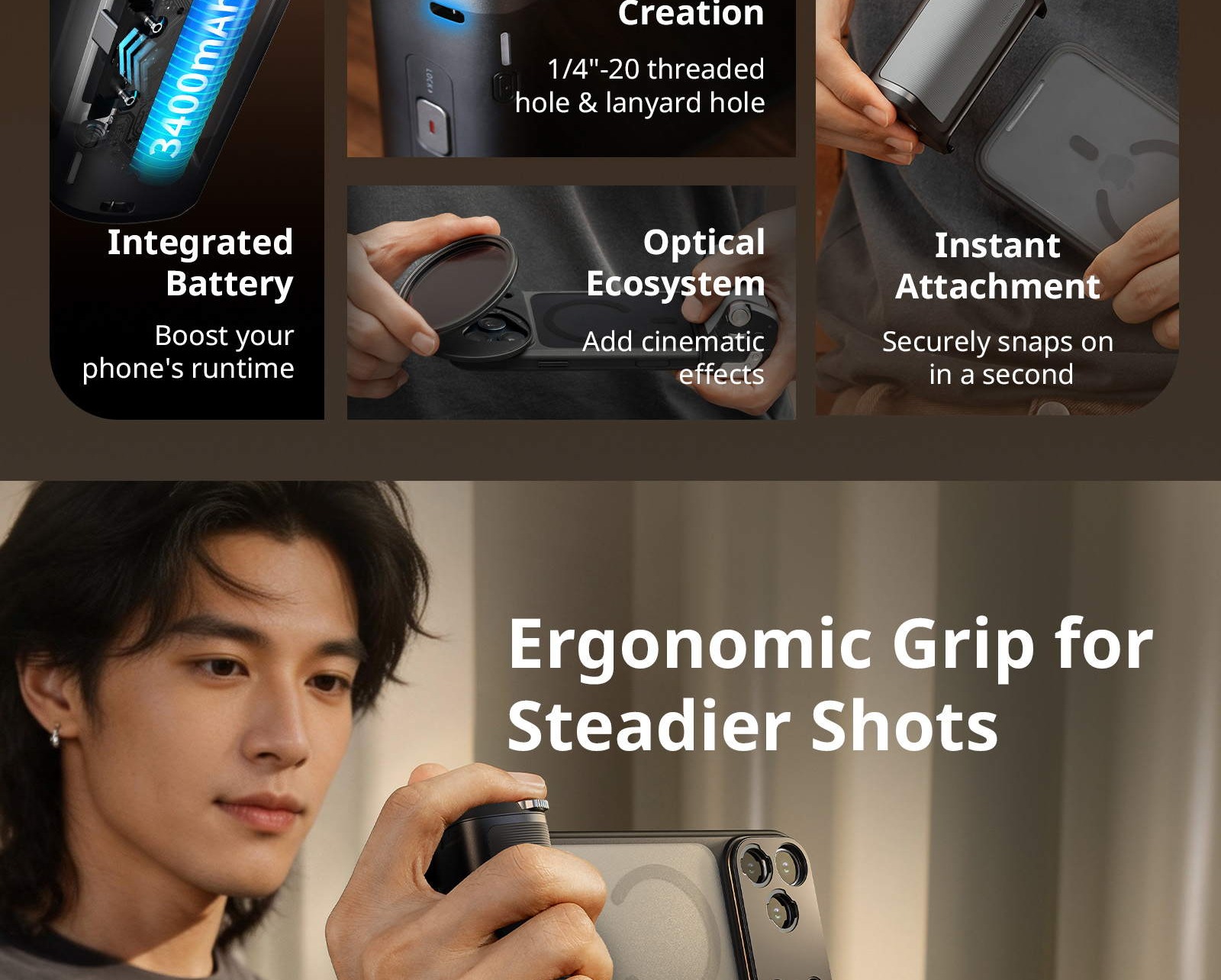 SmallRig 5554 FilMov grip kit infographic 3