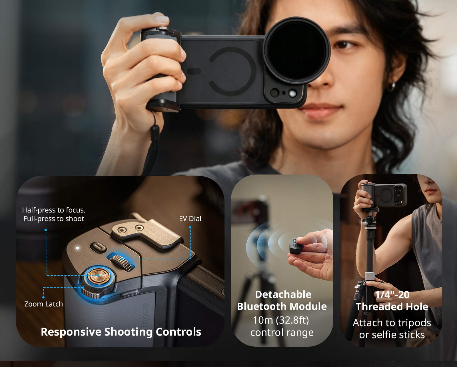 SmallRig 5554 FilMov grip kit infographic 5