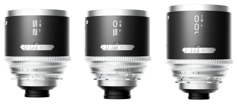 Blazar Mantis 1,33x FF sada 3 anamorfních objektivů 25/50/100 mm