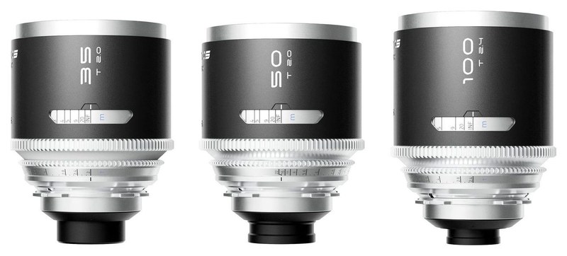 Blazar Mantis 1,33x FF sada 3 anamorfních objektivů 35/50/100 mm