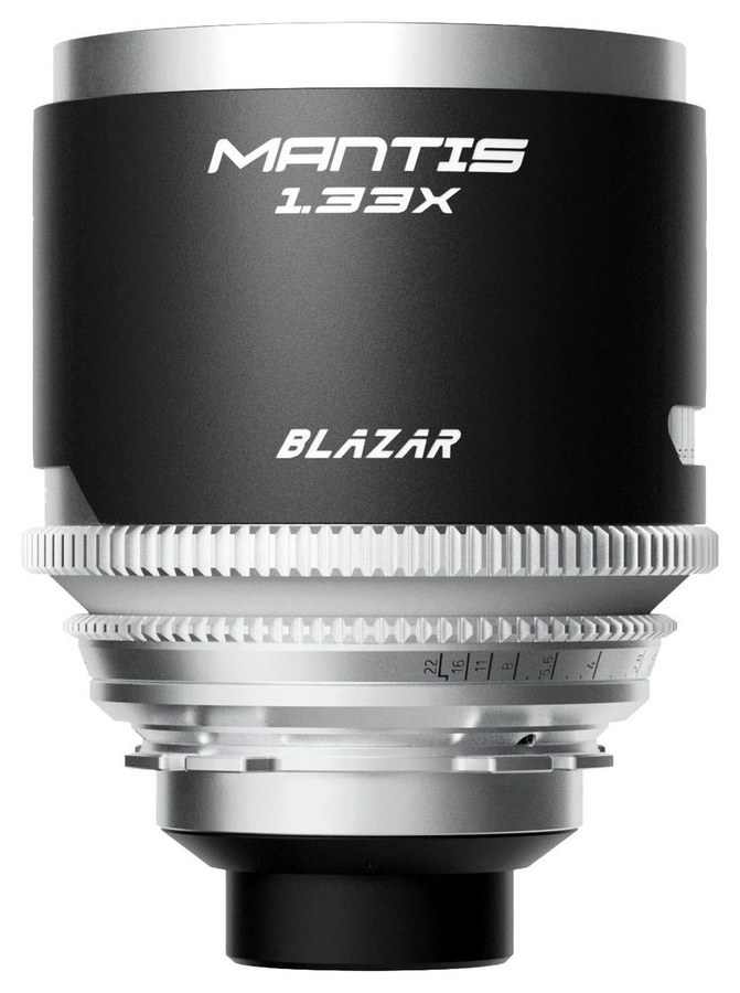 Blazar Mantis 35mm T2.0 1,33x anamorfní objektiv FF (PL) – Jednotná mechanika řady