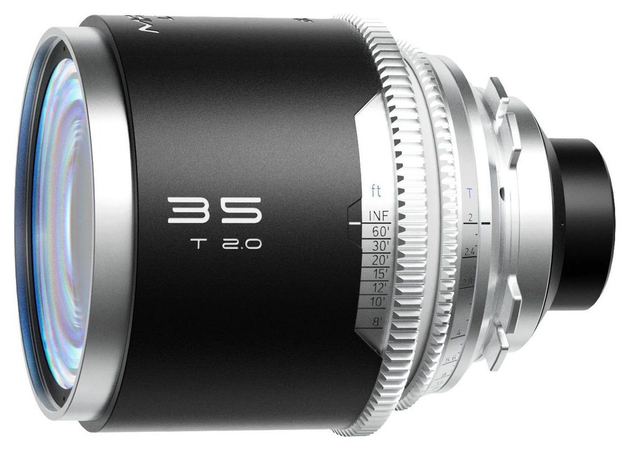 Blazar Mantis 35mm T2.0 1,33x anamorfní objektiv FF (PL) – Oválná clona