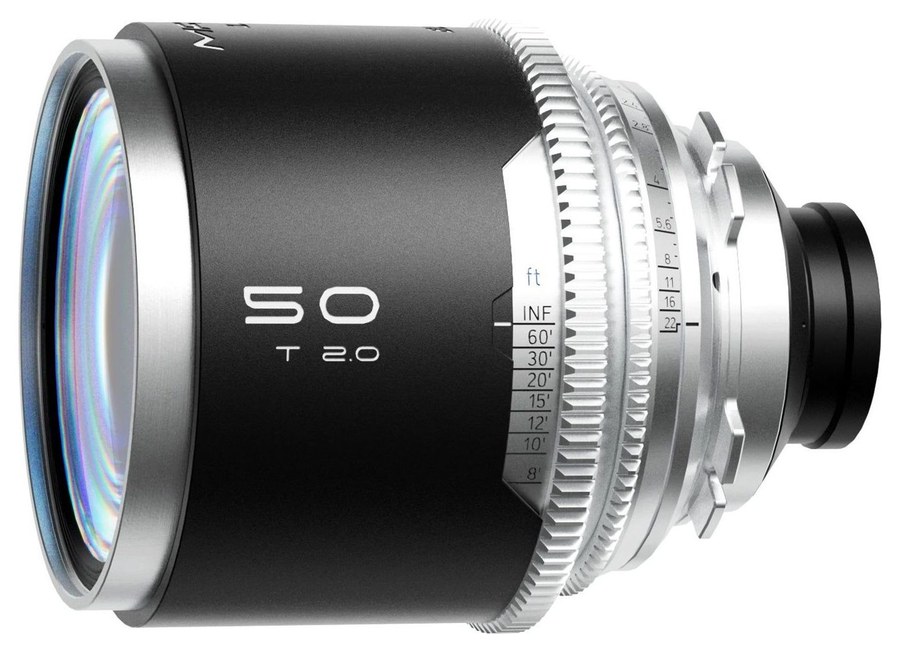 Blazar Mantis 50mm T2.0 1,33x anamorfní objektiv FF (PL) – Oválná clona