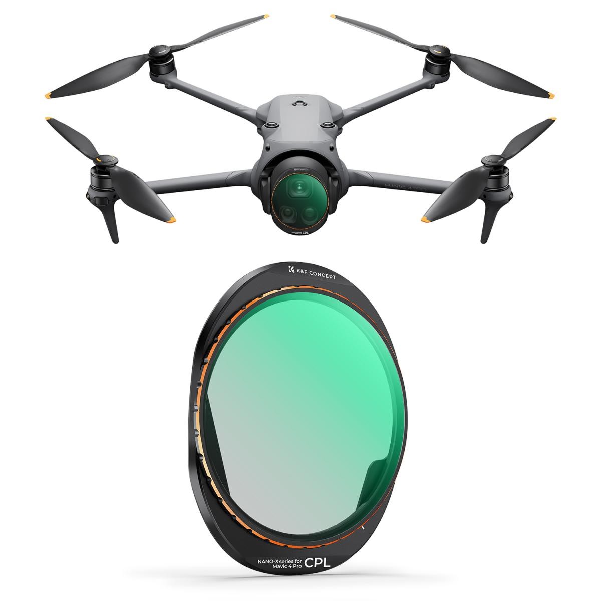 CPL filtr K&F Concept pro DJI Mavic 4 Pro