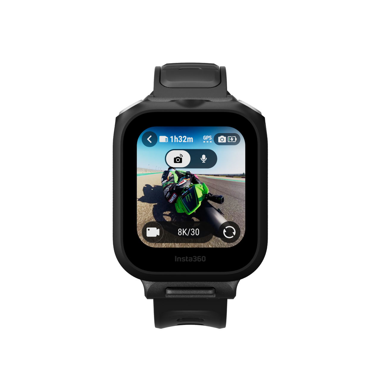 Insta360 GPS Preview Remote 2.0 s vestavěným mikrofonem