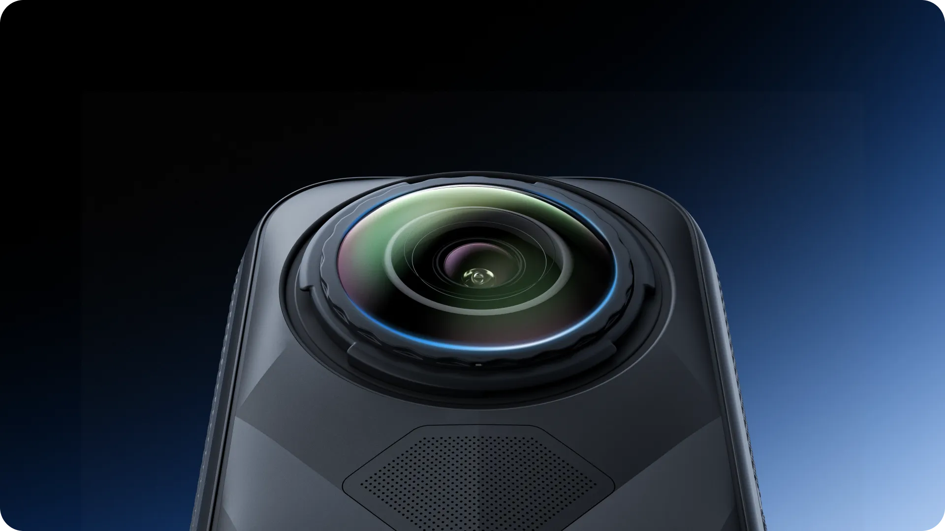 Správné usazení náhradního objektivu Insta360 X5