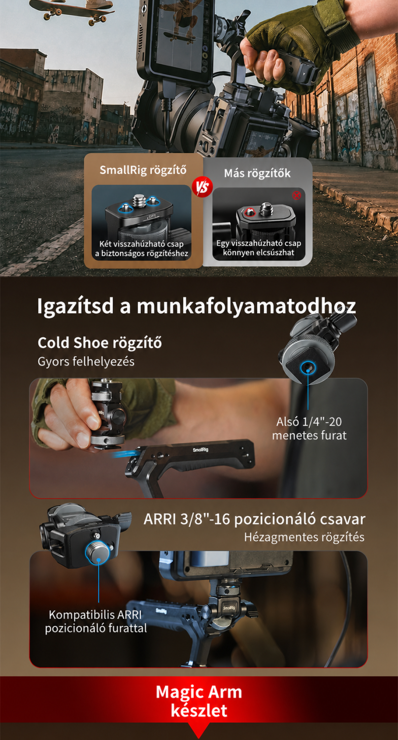 SmallRig Magic Arm Support 6317 – magyar infografika 7