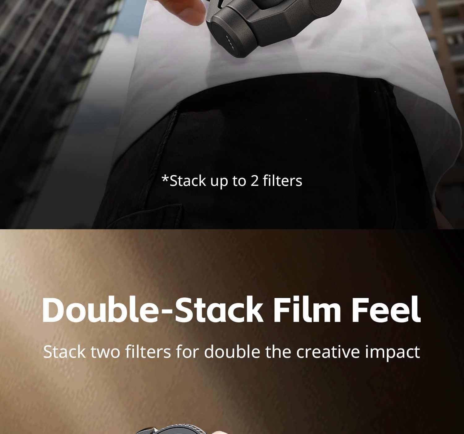 SmallRig Osmo Pocket 4P filter kit infographic 8