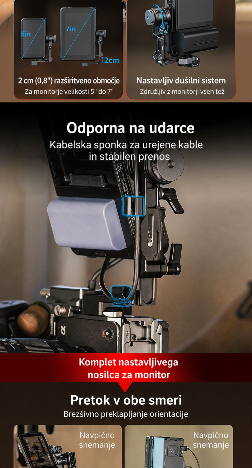 SmallRig Monitor Support for Horizontal & Vertical Shooting 6313 ? slovinsk? infografika 5