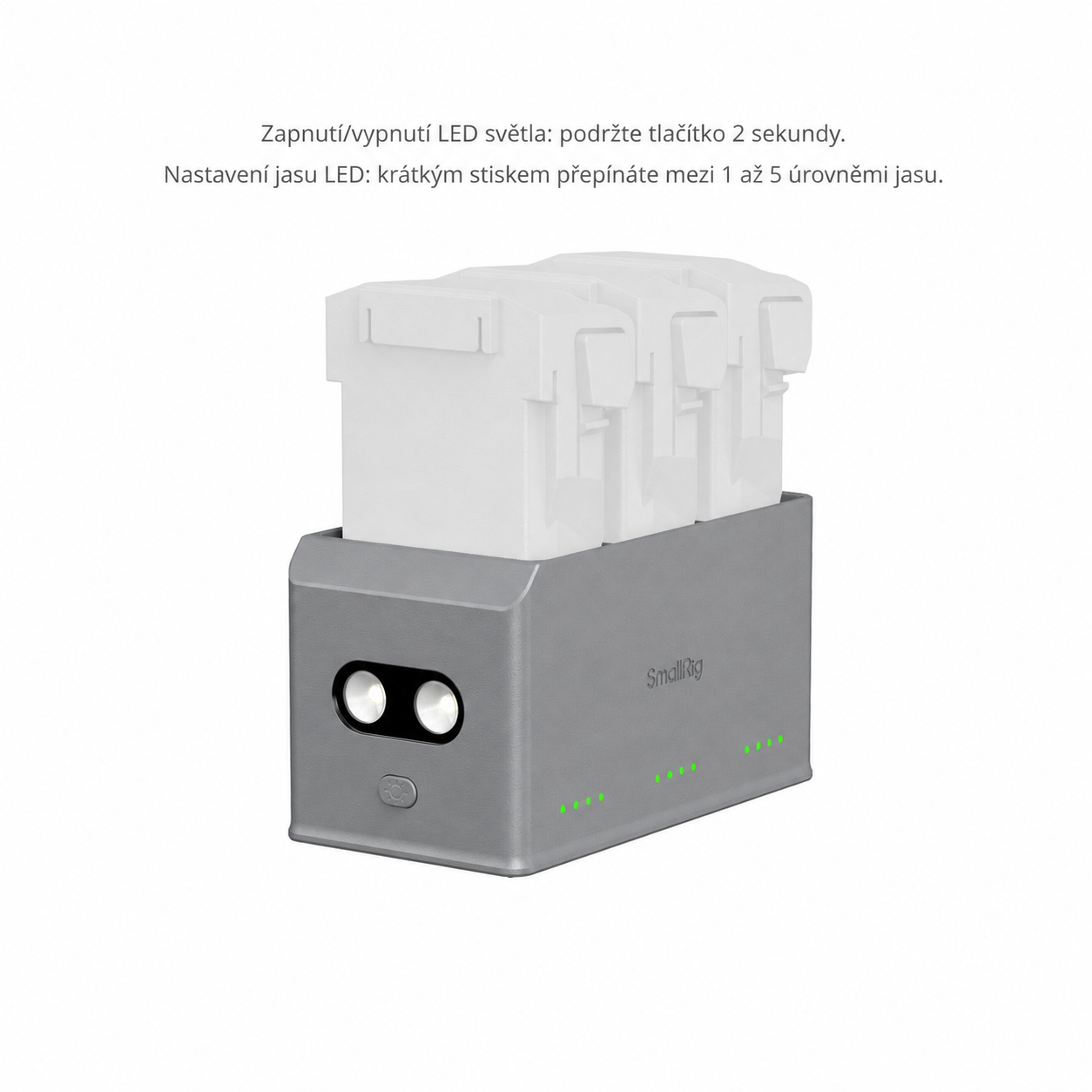 SmallRig 100W Battery Charger 6502 – česká infografika 8