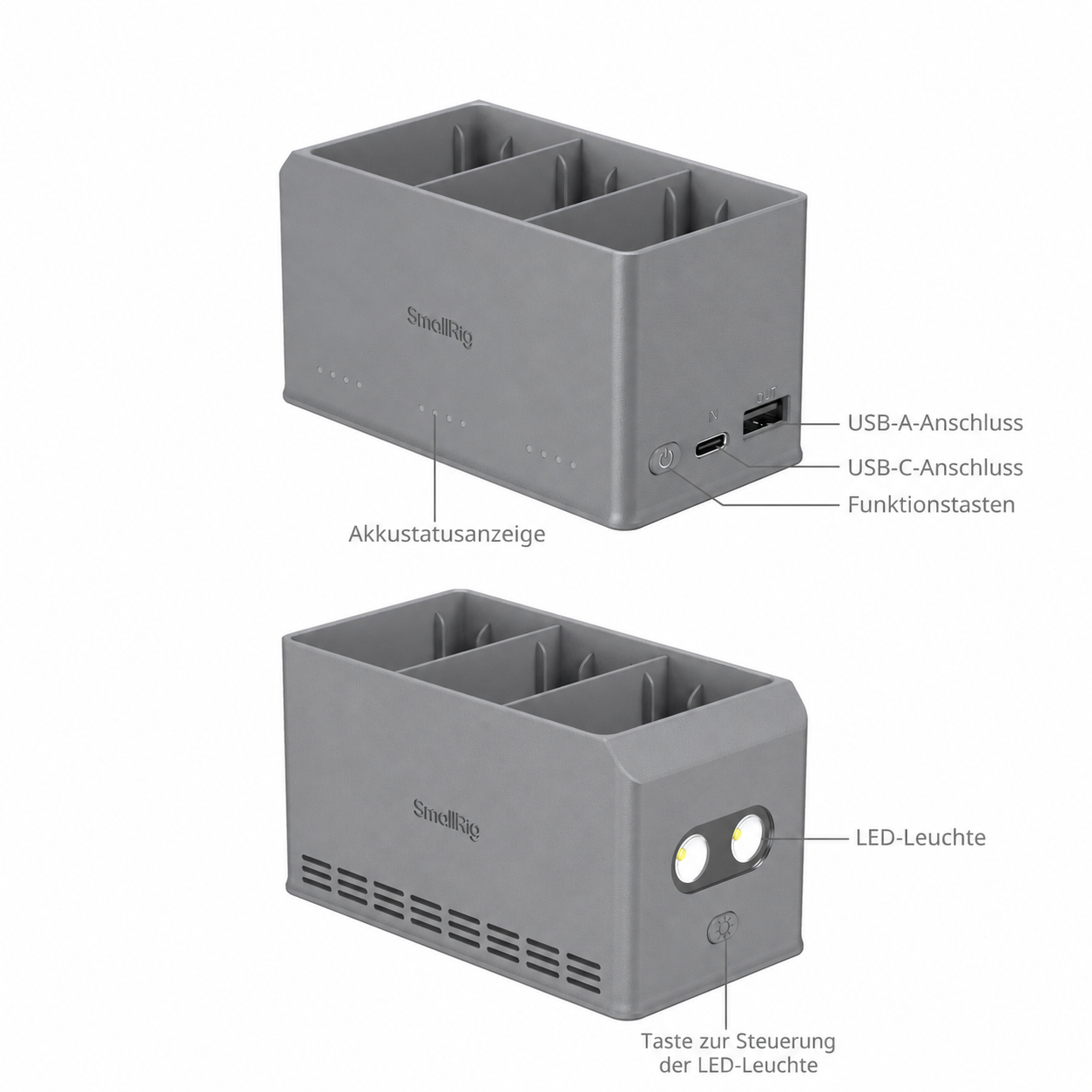 SmallRig 100W Ladehub 6502