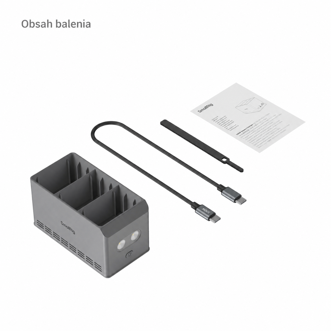 SmallRig 100W nabíjací hub 6502