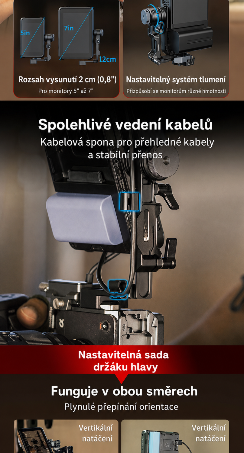 SmallRig Monitor Support 6314 – česká infografika 5