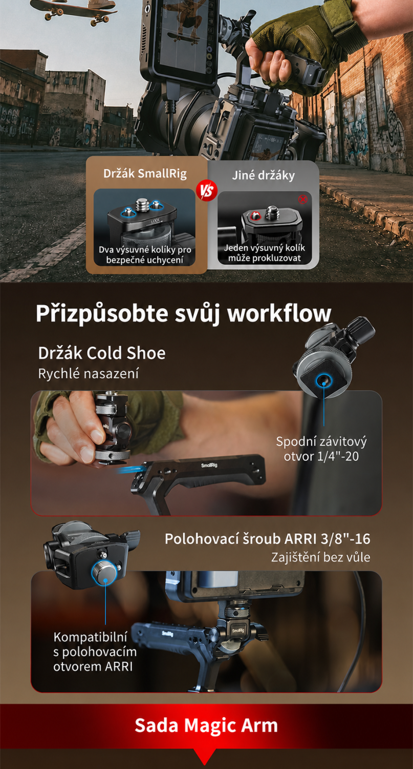 SmallRig Monitor Support 6314 – česká infografika 7