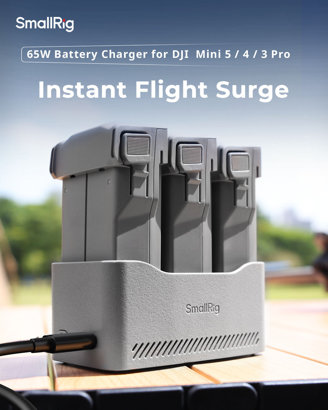 SmallRig 6501 charging hub infographic 1