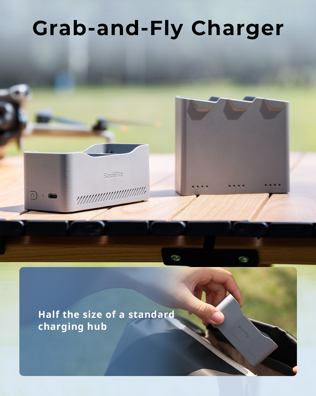 SmallRig 6501 charging hub infographic 4