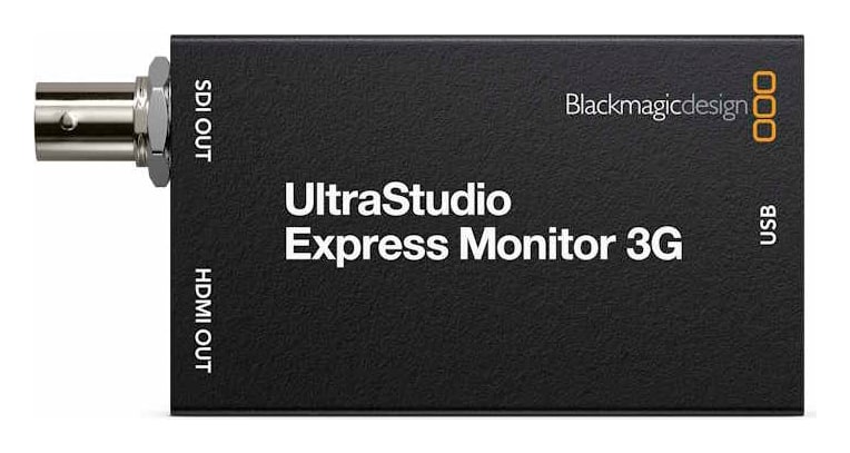 UltraStudio Express Monitor 3G – Dva výstupy pro profesionální monitoring