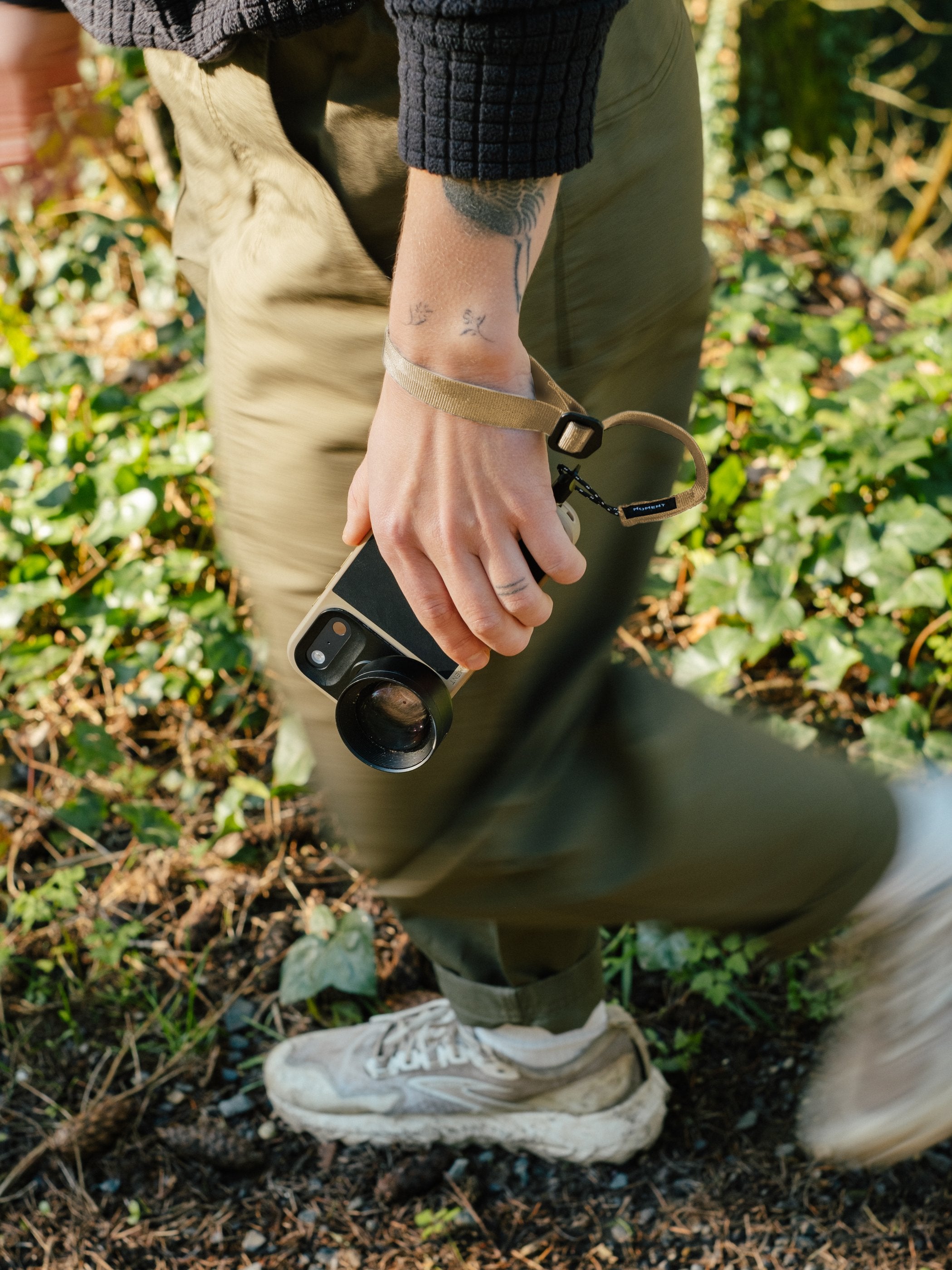 Desert Moment Mobile Adjustable Wrist Strap – adjustment buckle detail