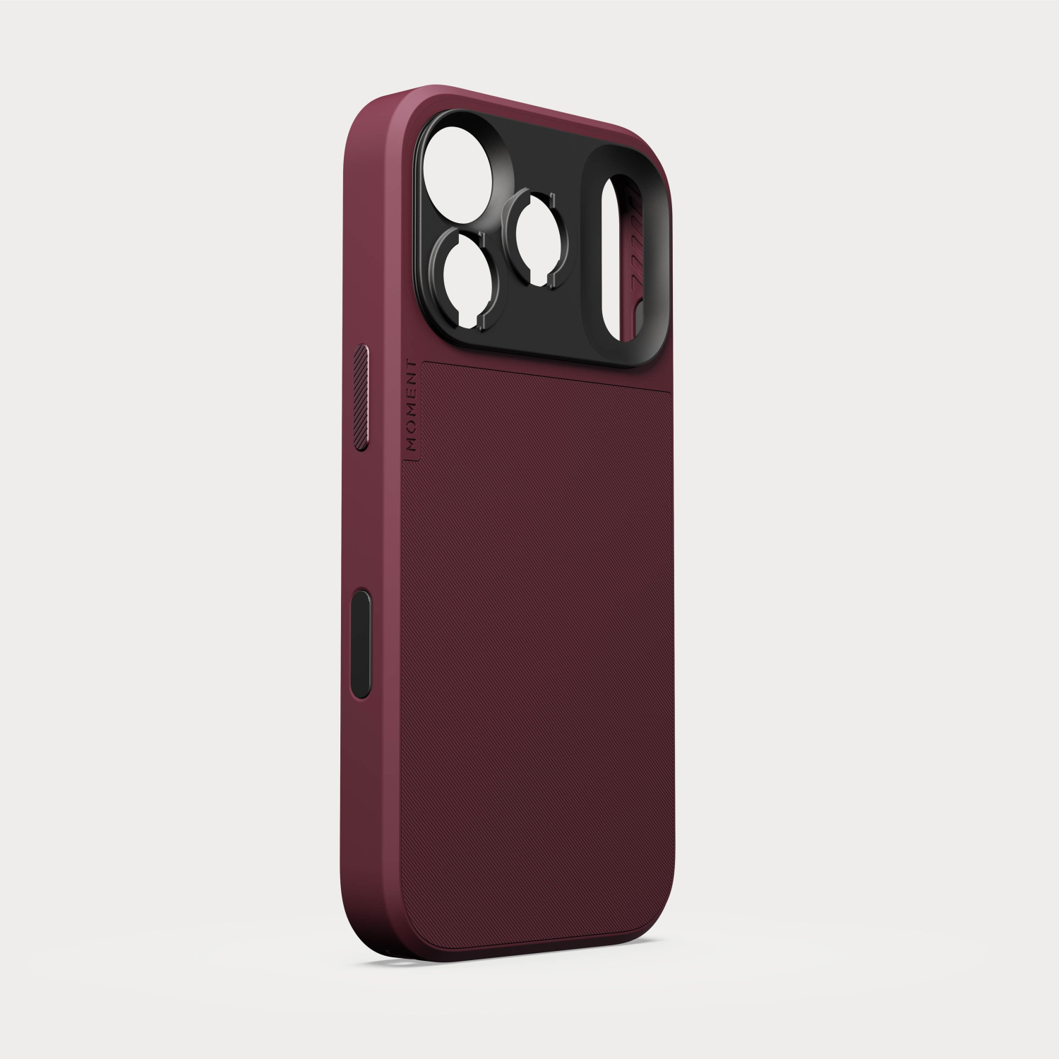 Vínový kryt Moment Camera Case pro iPhone 18 Pro Max