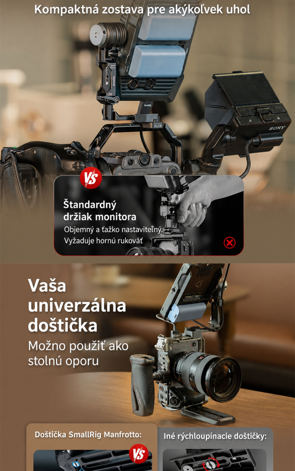 SmallRig L-shaped Monitor Support 6315 ? slovensk? infografika 3