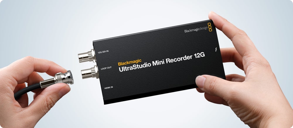 UltraStudio Mini Recorder 12G – Kompaktní záznam do každé sestavy
