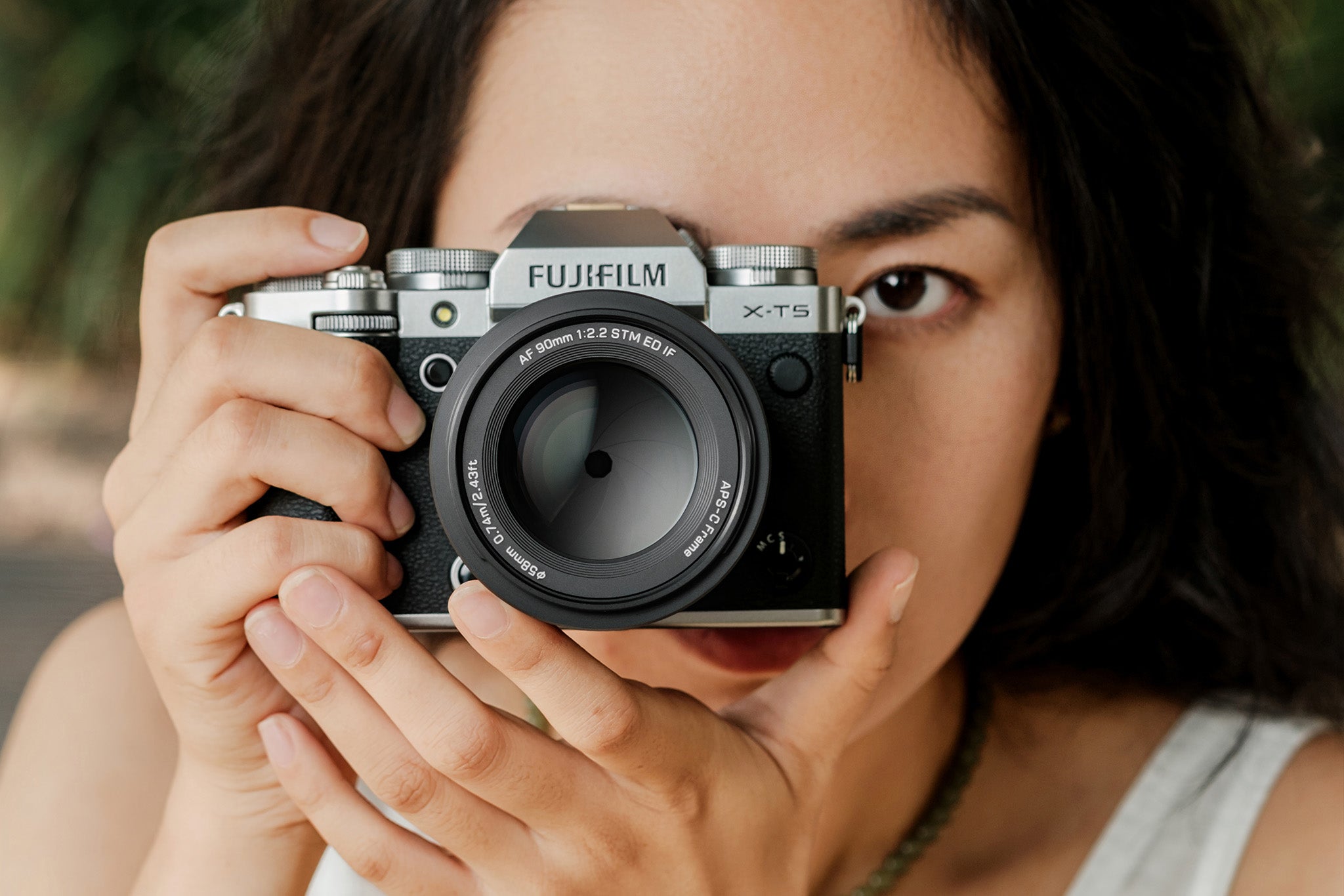 Objektiv Viltrox AF 90 mm F2.2 XF na fotoaparátu Fujifilm