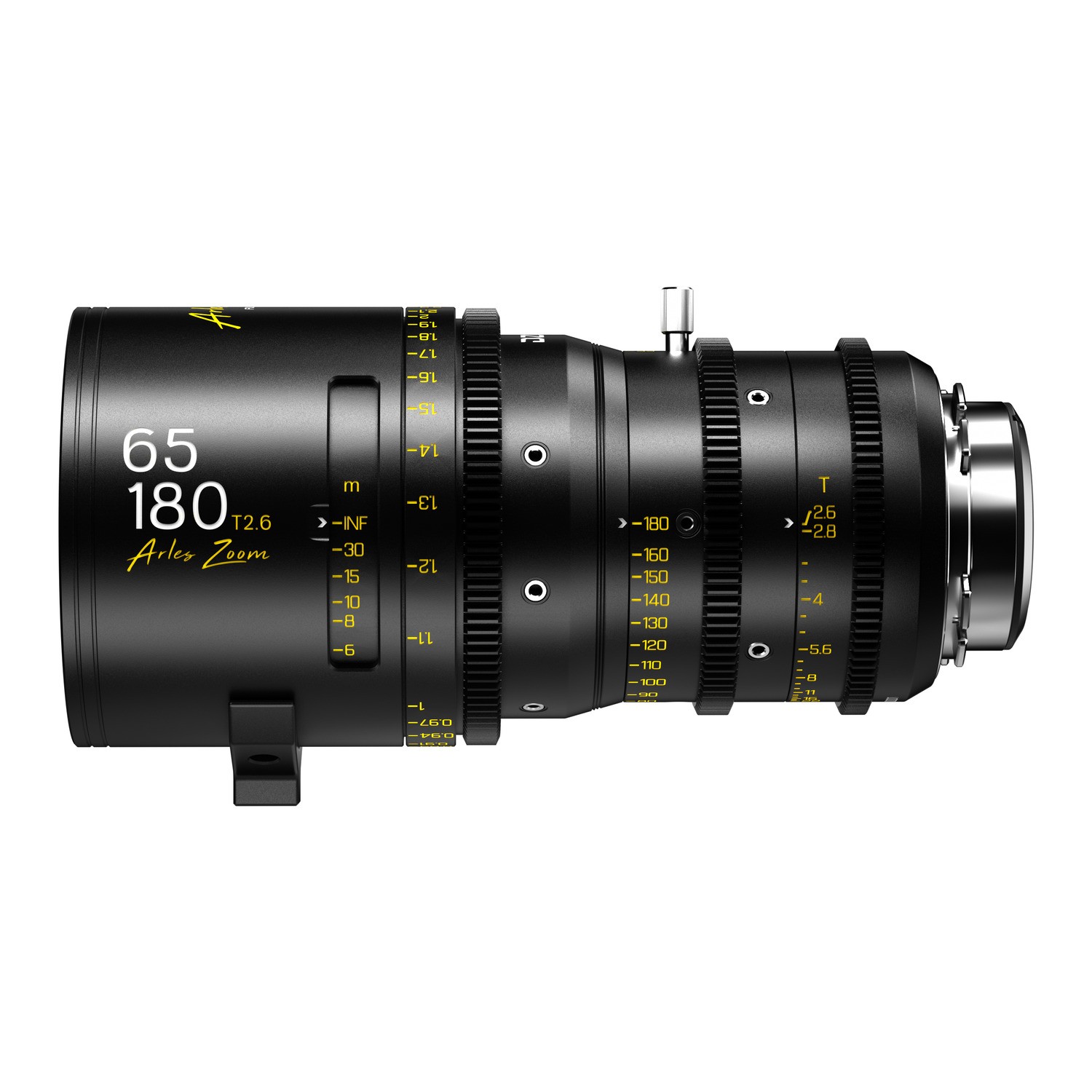 DZOFILM Arles Zoom 65-180mm T2.6 PL mount Metric Black