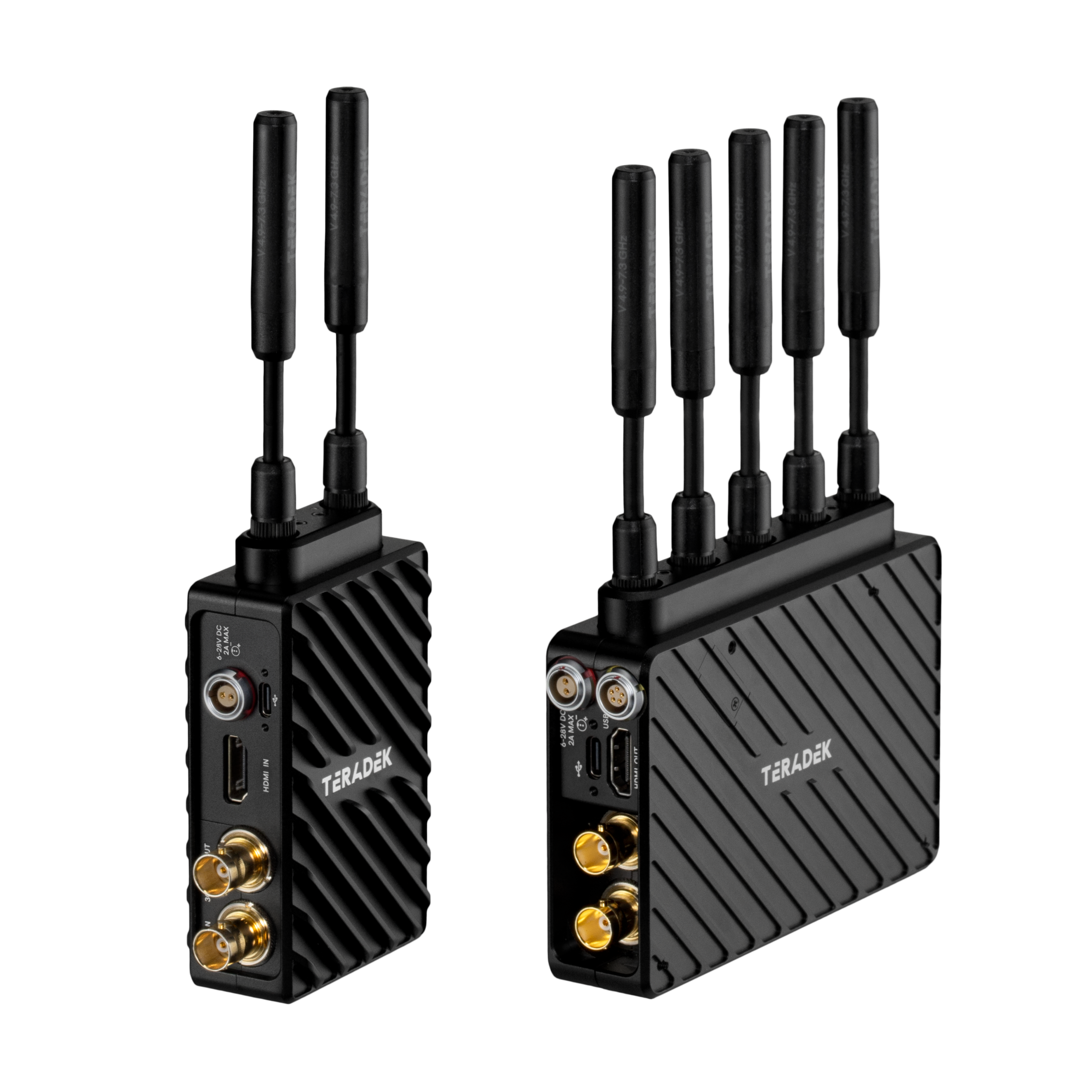 Teradek Bolt 6 LT MAX TX/RX – rear connections