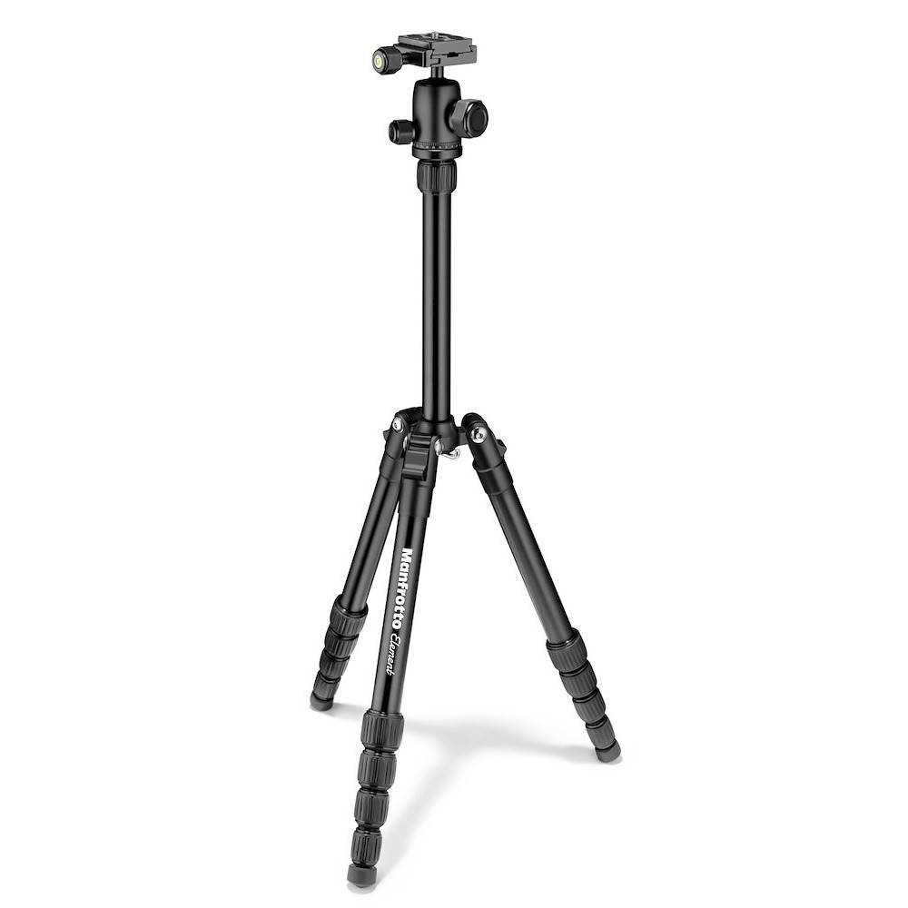 Černý stativ Manfrotto Element Traveller Small s kulovou hlavou