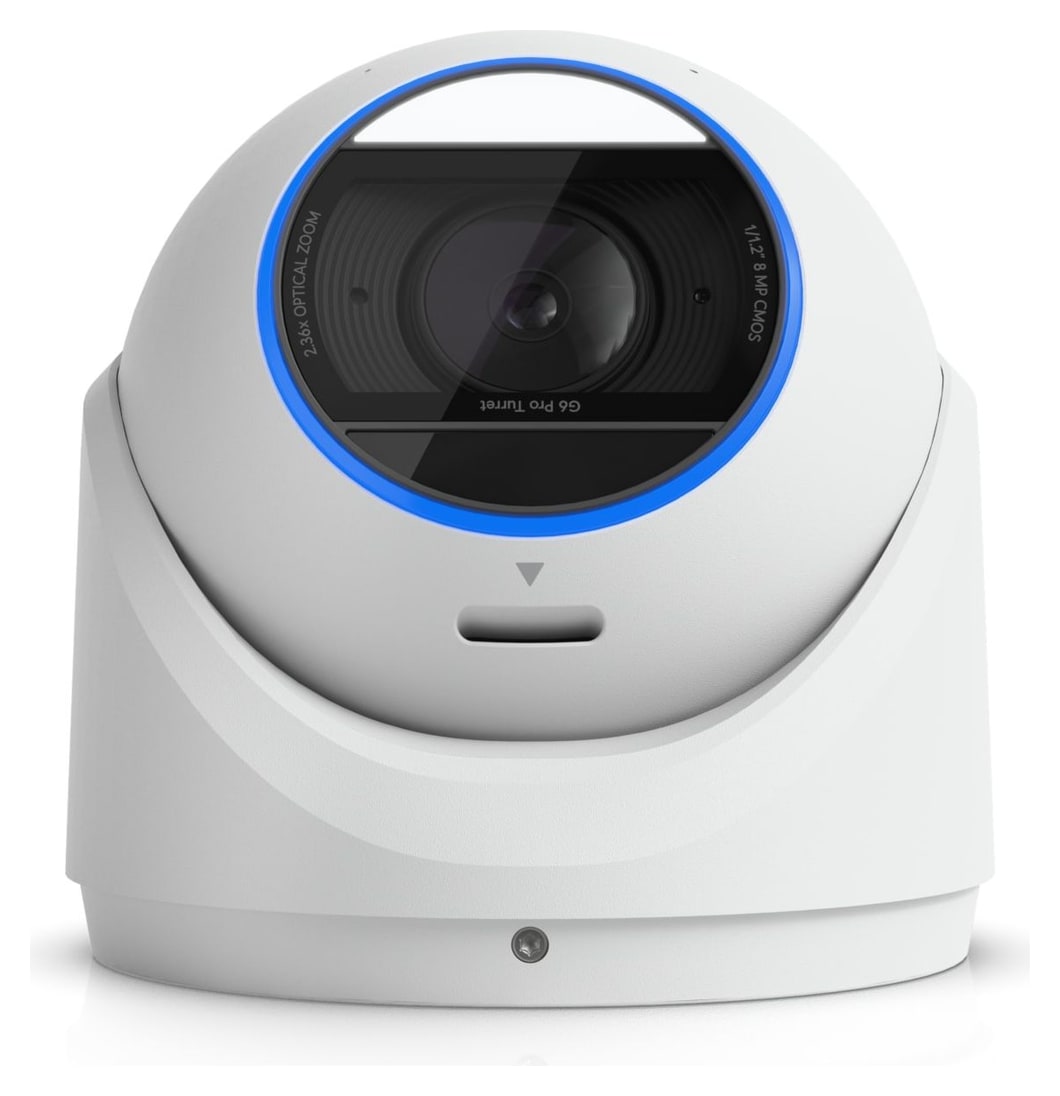 Ubiquiti UniFi Protect G6 Pro Turret, bílá – Optický zoom 2,36×