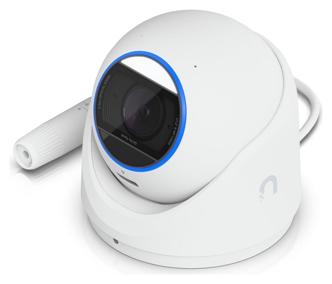 Ubiquiti UniFi Protect G6 Pro Turret, bílá – Odolná venku za každého počasí
