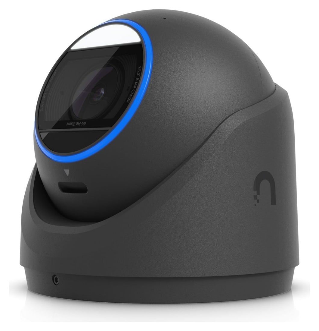 Ubiquiti UniFi Protect G6 Pro Turret, černá – Snímač 1/1,2" pro šero i tmu