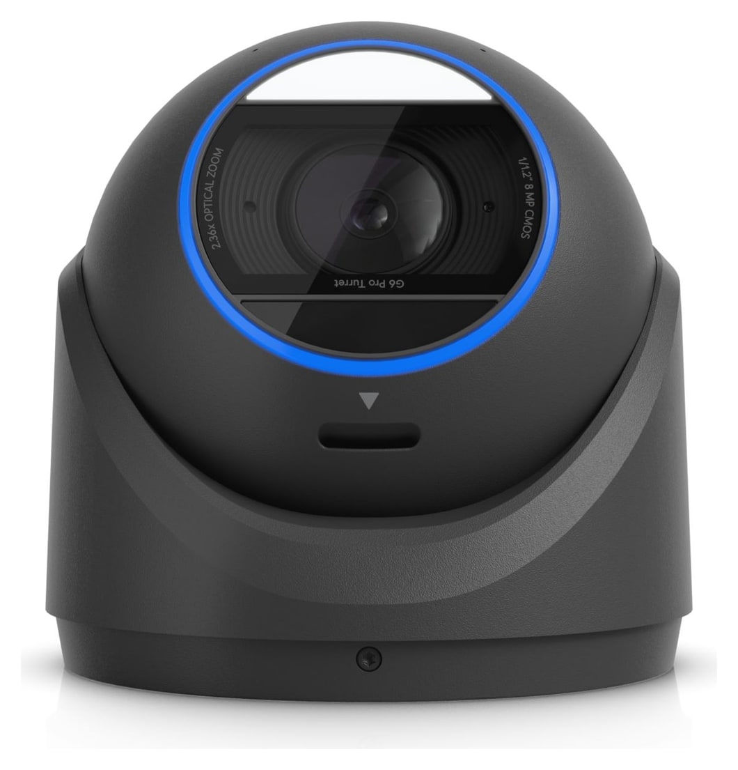 Ubiquiti UniFi Protect G6 Pro Turret, černá – Optický zoom 2,36×
