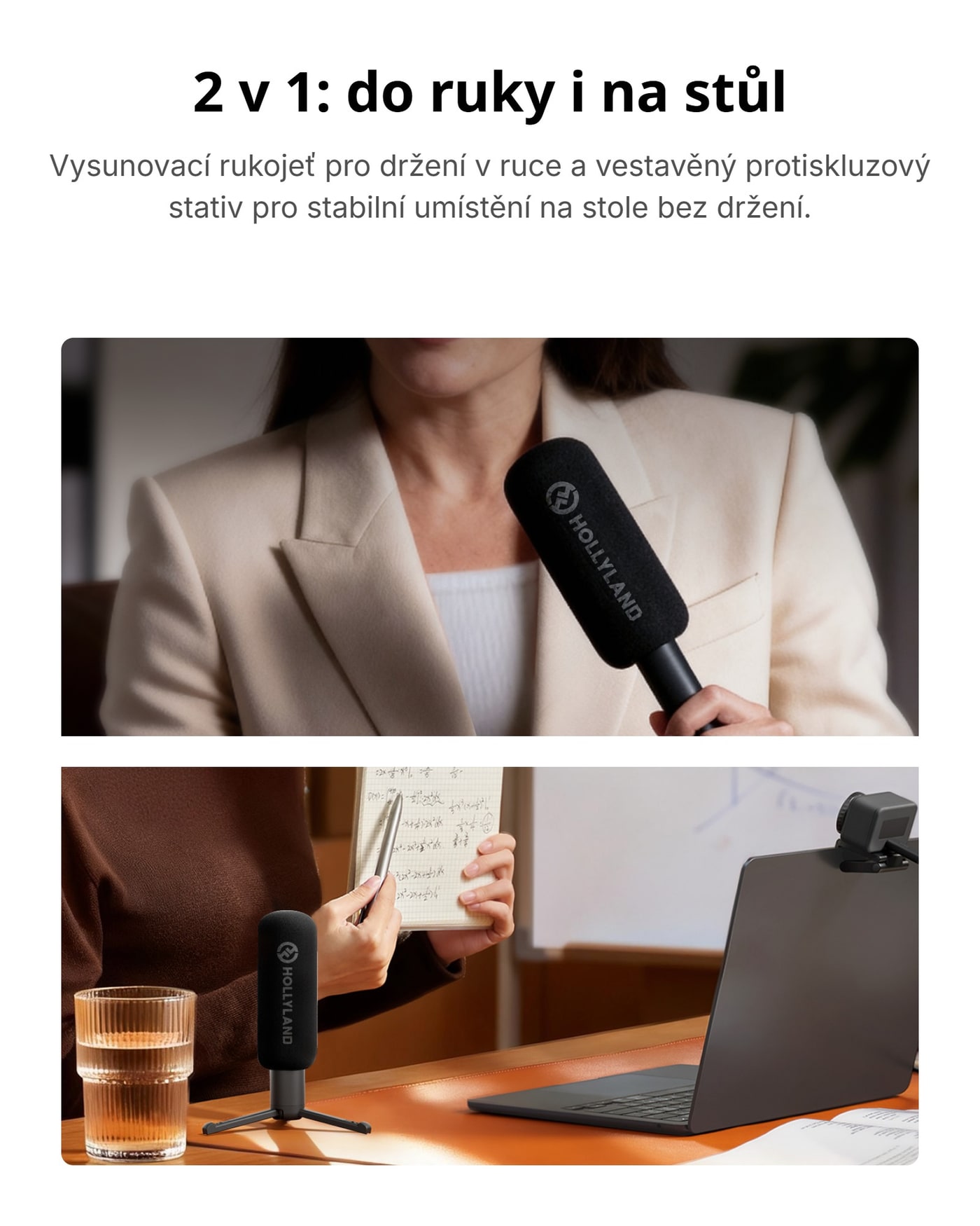 Do ruky i na stůl