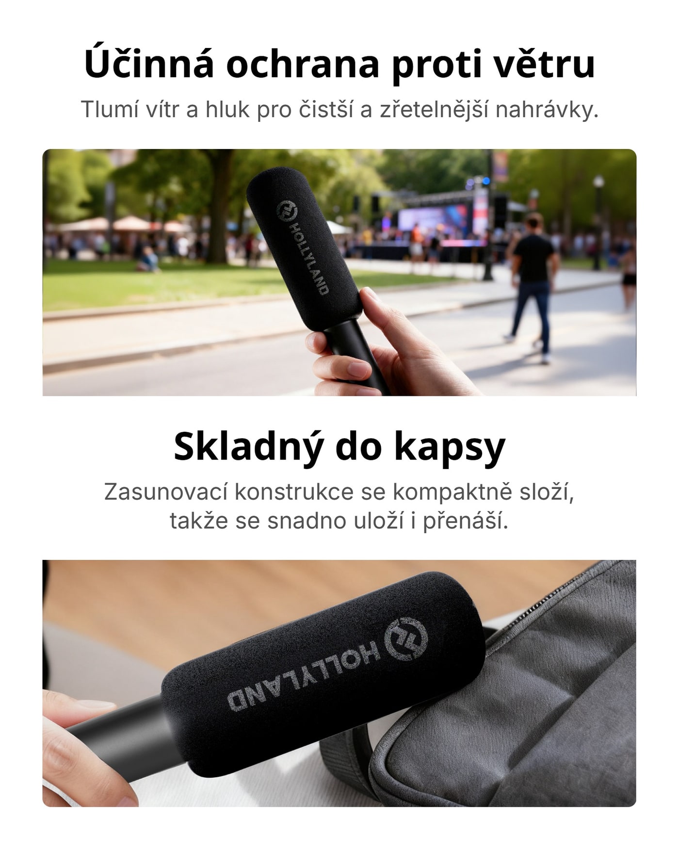 Proti větru a do kapsy